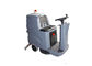 Grey Industrial Riding Floor Scrubber Cleaning Machines For Warehouse / Factory