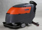 Two 13 Inch Brush Commercial Floor Cleaner Machine Walk Behind With Dryer