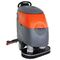 Walk Behind Two Brushes Commercial Hard Floor Cleaner Machine High Efficiency