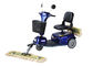 Dycon Three Wheel Dust Cart Scooter Floor Cleaning For Station , 48V Voltage