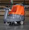 Airport Floor Scrubber Dryer Machine , Advance Battery Operated Ride On Floor Sweeper