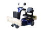 Industrial Floor Cleaning Dust Cart Scooter With Handle Speed Control