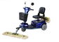 Three Wheels Dust Cart Scooter Plastic With Long Endurance Capacity
