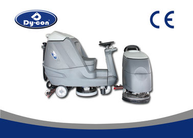 Ride On Industrial Floor Cleaning Machines Battery Powered  Rubber Blade