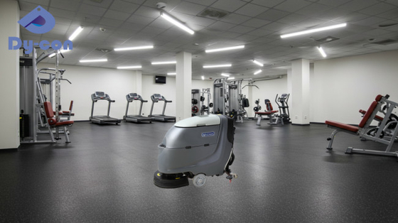 Walk-Behind Floor Scrubber Ensures Your Gym Floors Are Always Dry And Clean