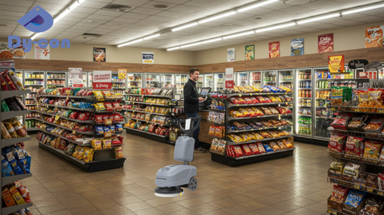 High Performance Compact Scrubber For Small Shops