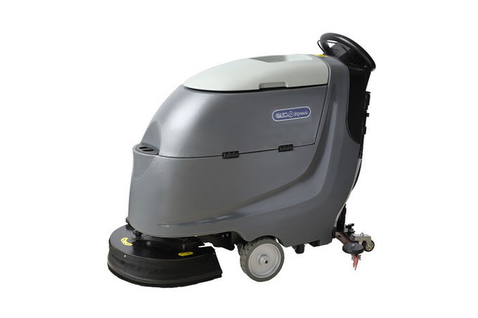 Commercial Compact Floor Scrubber Cleaning Machine Electric Wired Heavy Duty 0